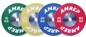 AMREP FITNESS verseny olimpiai tárcsaszett - 140 kg