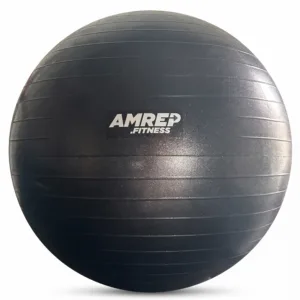 Gimnasztikai fitneszlabda 65 cm - fekete
