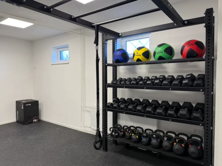 Kollégiumi fitneszterem
