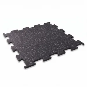 Gumi puzzle padló - szürke granulátum